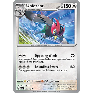 [135/162] [Unfezant] [TEF]
