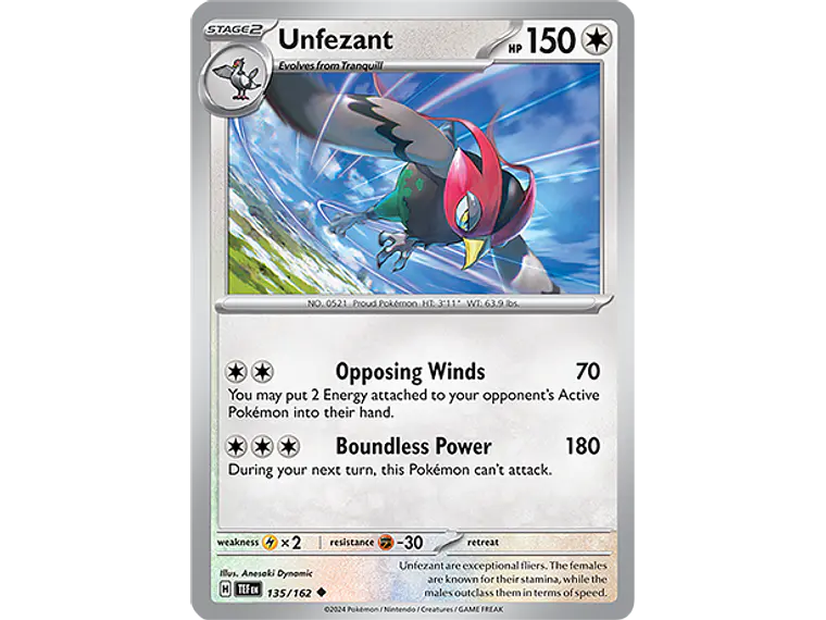 [135/162] [Unfezant] [TEF] 1