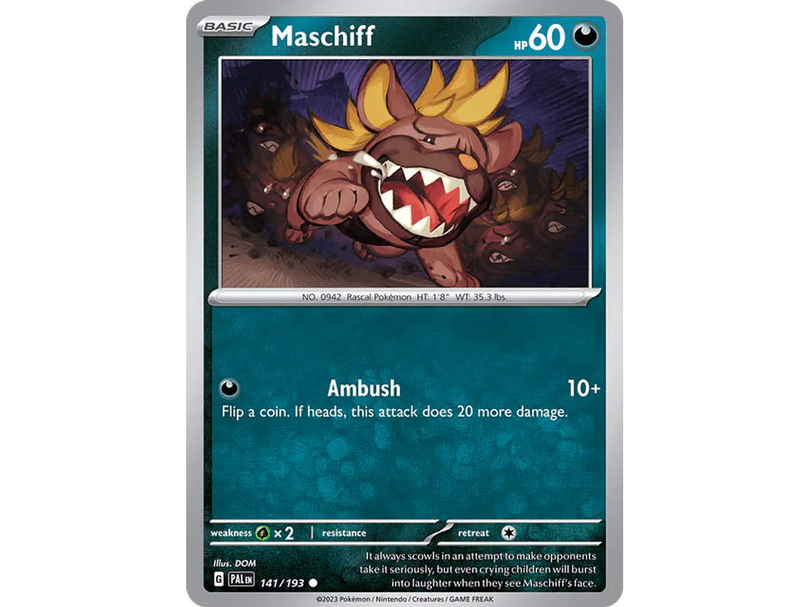 [141/193] [Maschiff] [PAL] 2