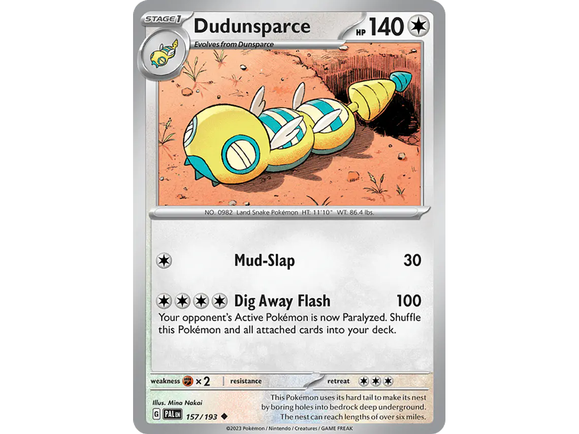 [157/193] [Dudunsparce] [PAL] 2
