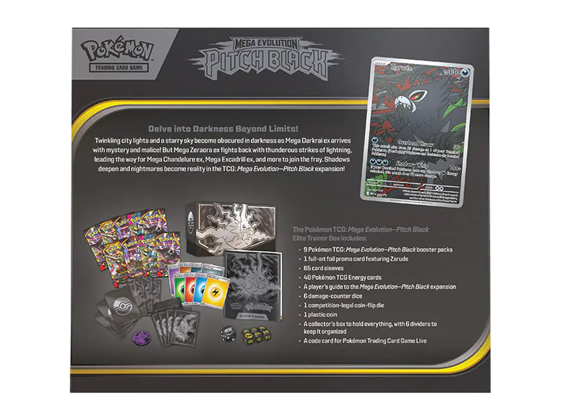 [Elite Trainer Box] [Pitch Black] [Mega Evolution] [Pokémon TCG] 2