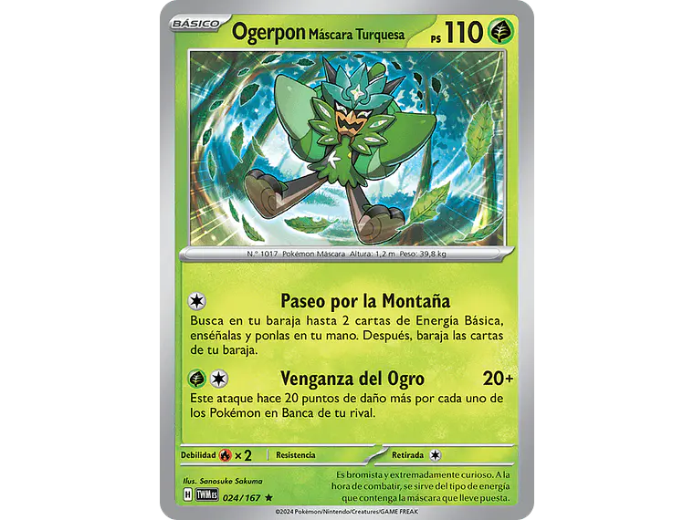 [024/167] [Teal Mask Ogerpon] [TWM] 1