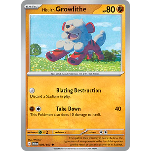 [099/167] [Hisuian Growlithe] [TWM]