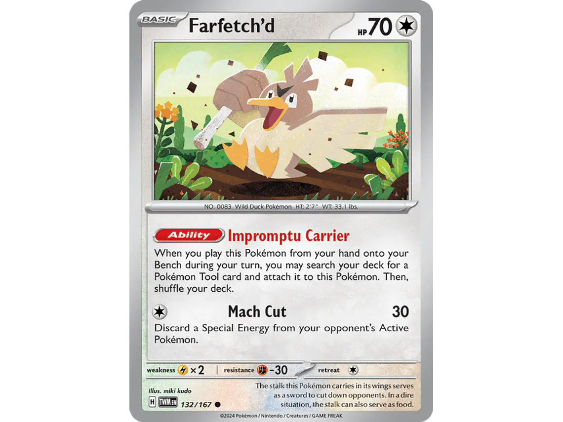 [132/167] [Farfetch'd] [TWM] 1