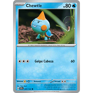 [043/142] [Chewtle] [SCR]