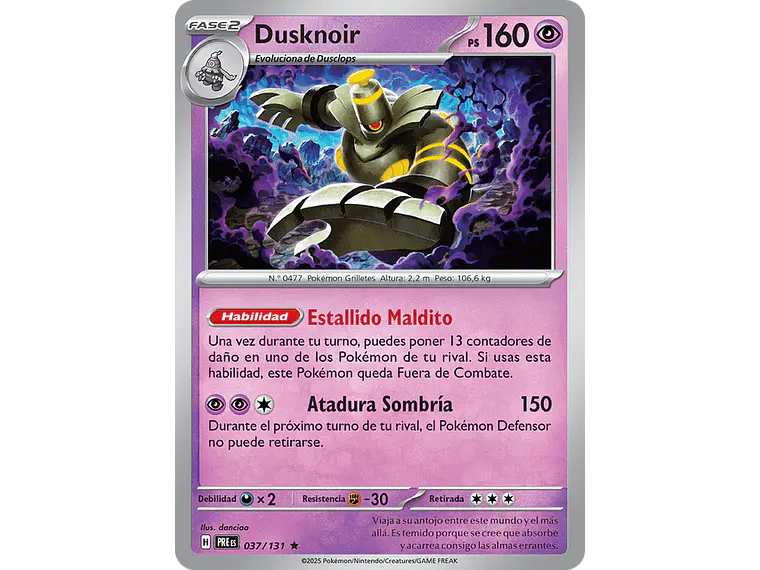 [037/131] [Dusknoir] [PRE] 1