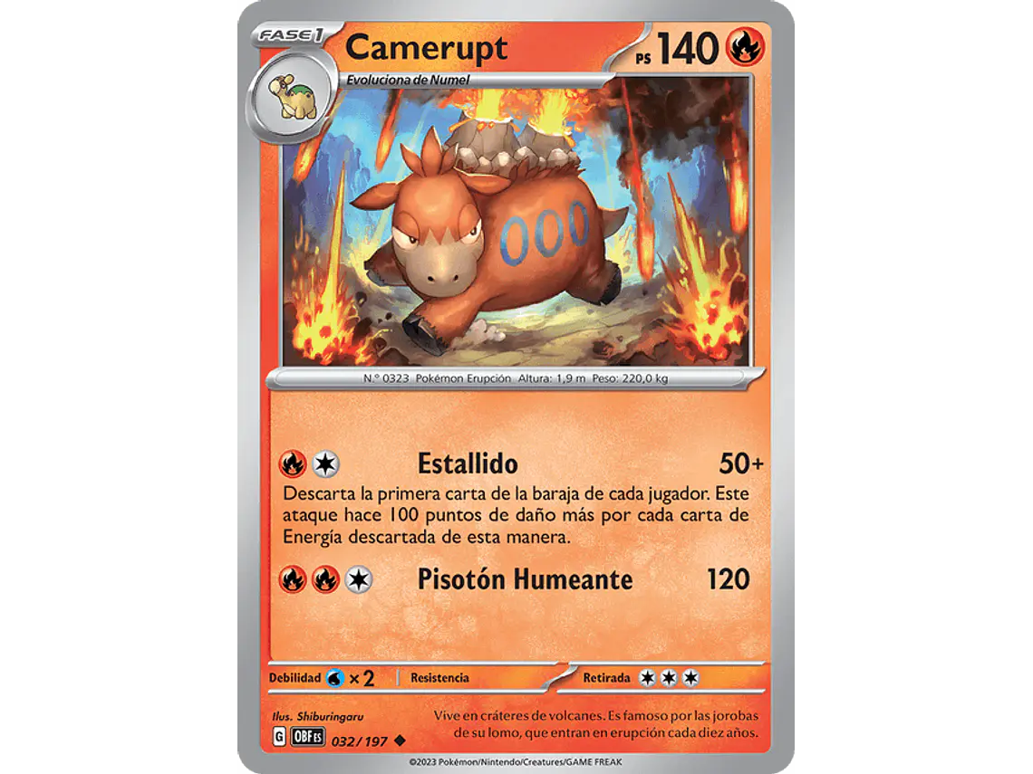 [032/197] [Camerupt] [OBF] 1