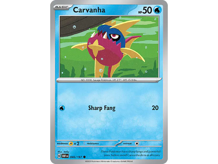 [046/197] [Carvanha] [OBF] 2