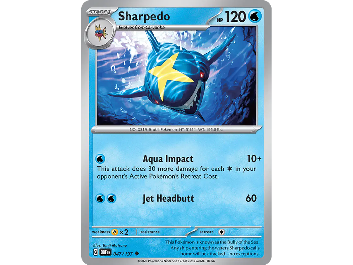 [047/197] [Sharpedo] [OBF] 2