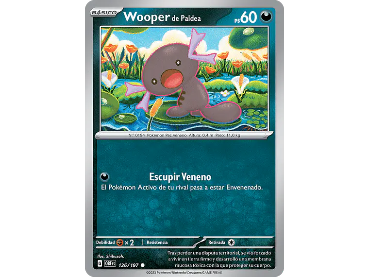 [126/197] [Paldean Wooper] [OBF] 1