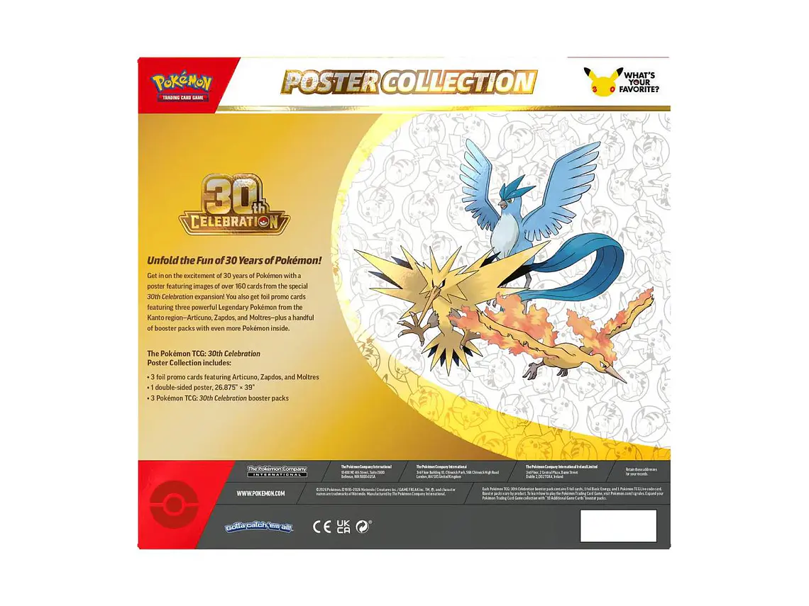[Poster Collection] [30th Celebration] [MEG] [Pokémon TCG] 2