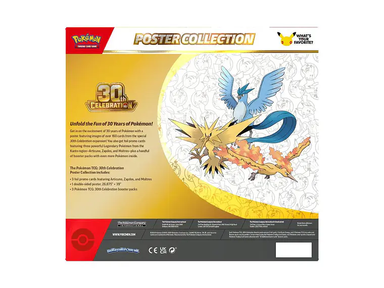 [Poster Collection] [30th Celebration] [MEG] [Pokémon TCG] 2