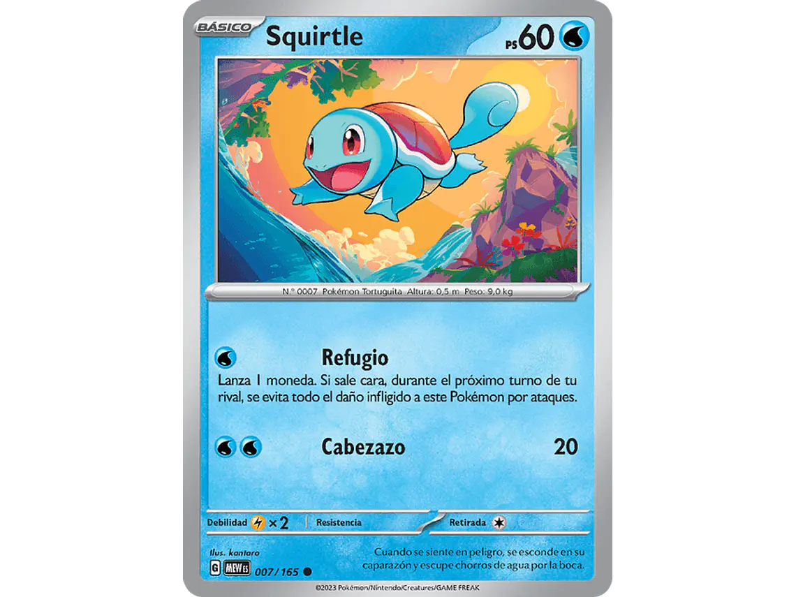 [007/165] [Squirtle] [MEW] 2
