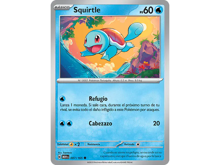 [007/165] [Squirtle] [MEW] 2