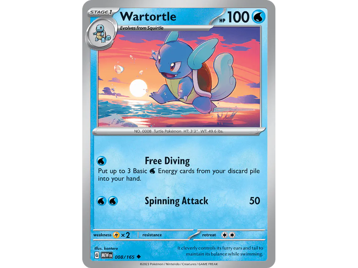 [008/165] [Wartortle] [MEW] 2