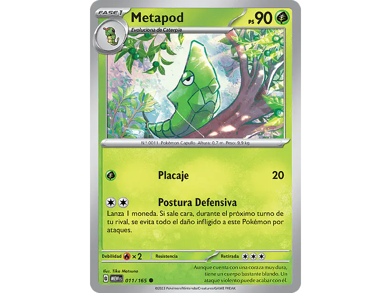 [011/165] [Metapod] [MEW] 1