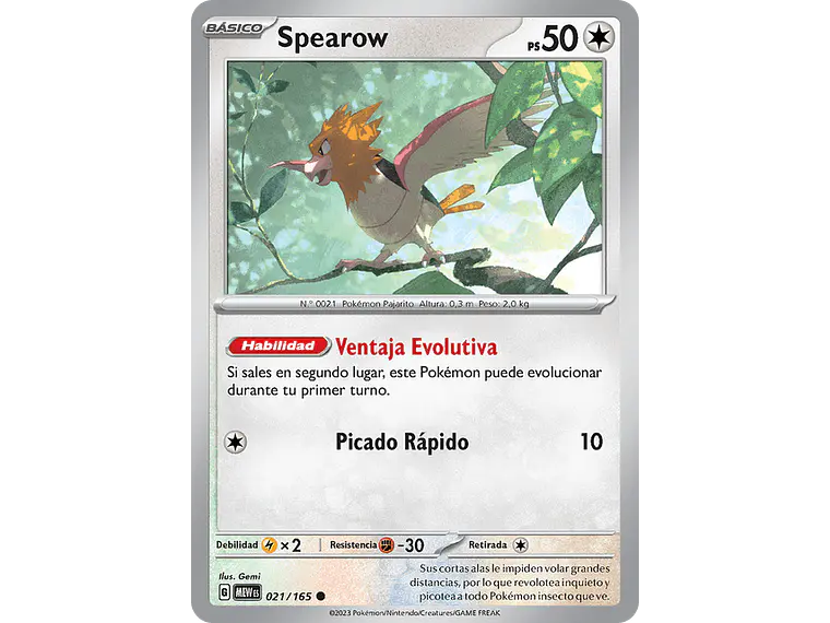 [021/165] [Spearow] [MEW] 1