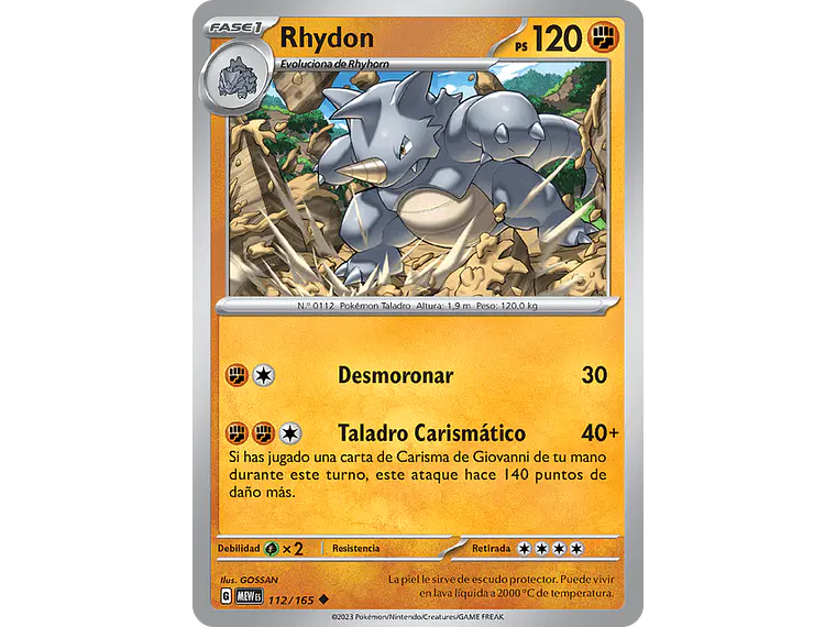 [112/165] [Rhydon] [MEW] 1