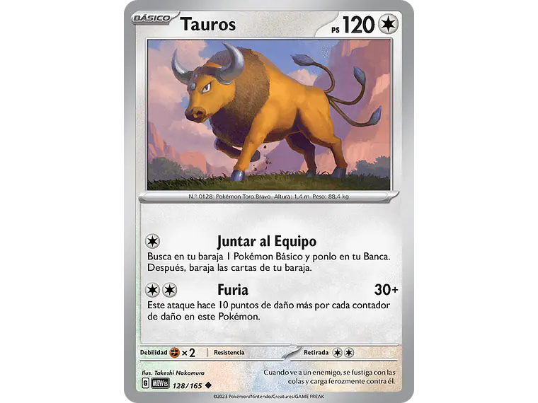 [128/165] [Tauros] [MEW] 2
