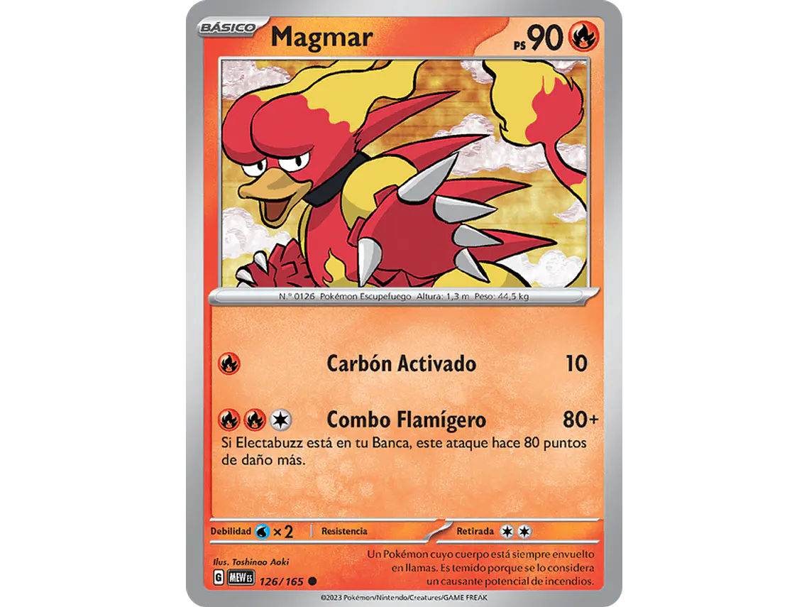 [126/165] [Magmar] [MEW] 1