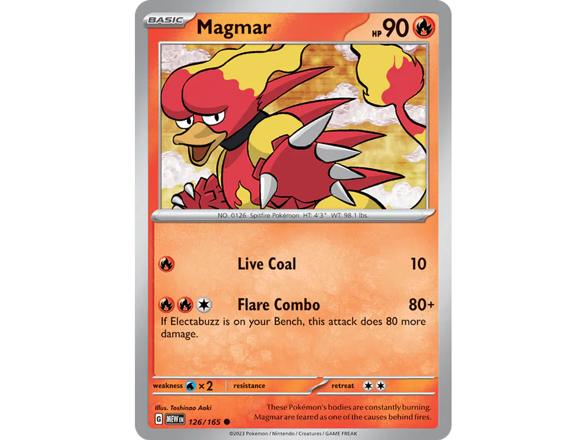[126/165] [Magmar] [MEW] 2