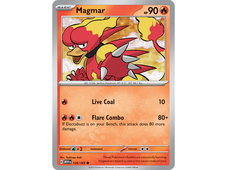 [126/165] [Magmar] [MEW] 2