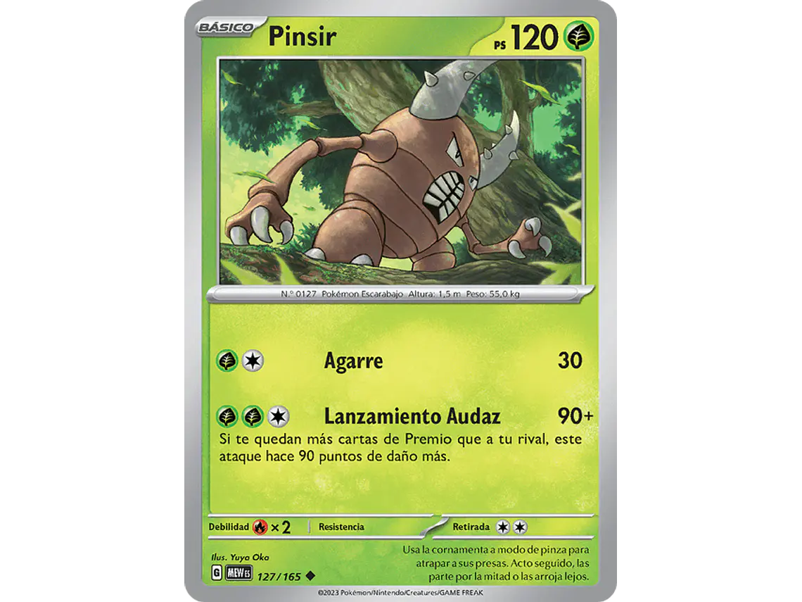 [127/165] [Pinsir] [MEW] 1