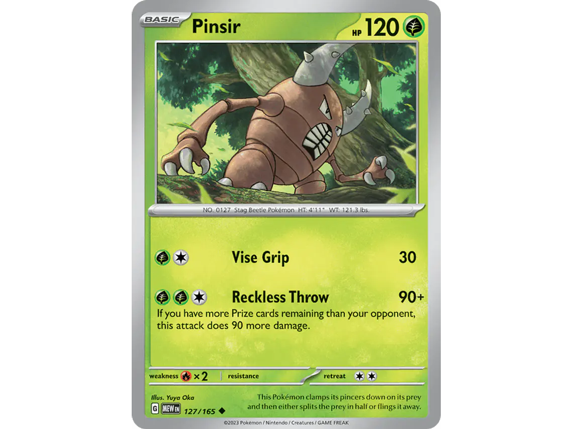 [127/165] [Pinsir] [MEW] 2