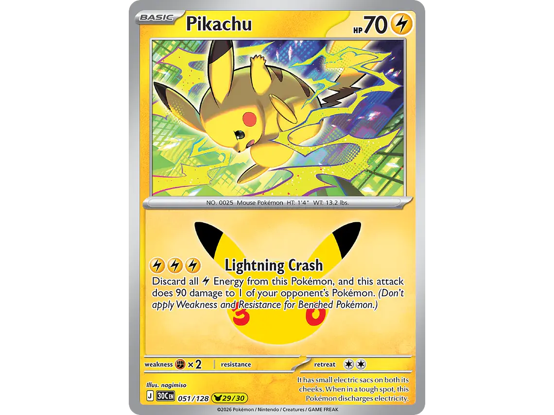 [051/128] [Pikachu] [30C] 1