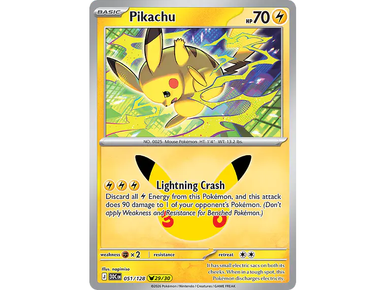 [051/128] [Pikachu] [30C] 1