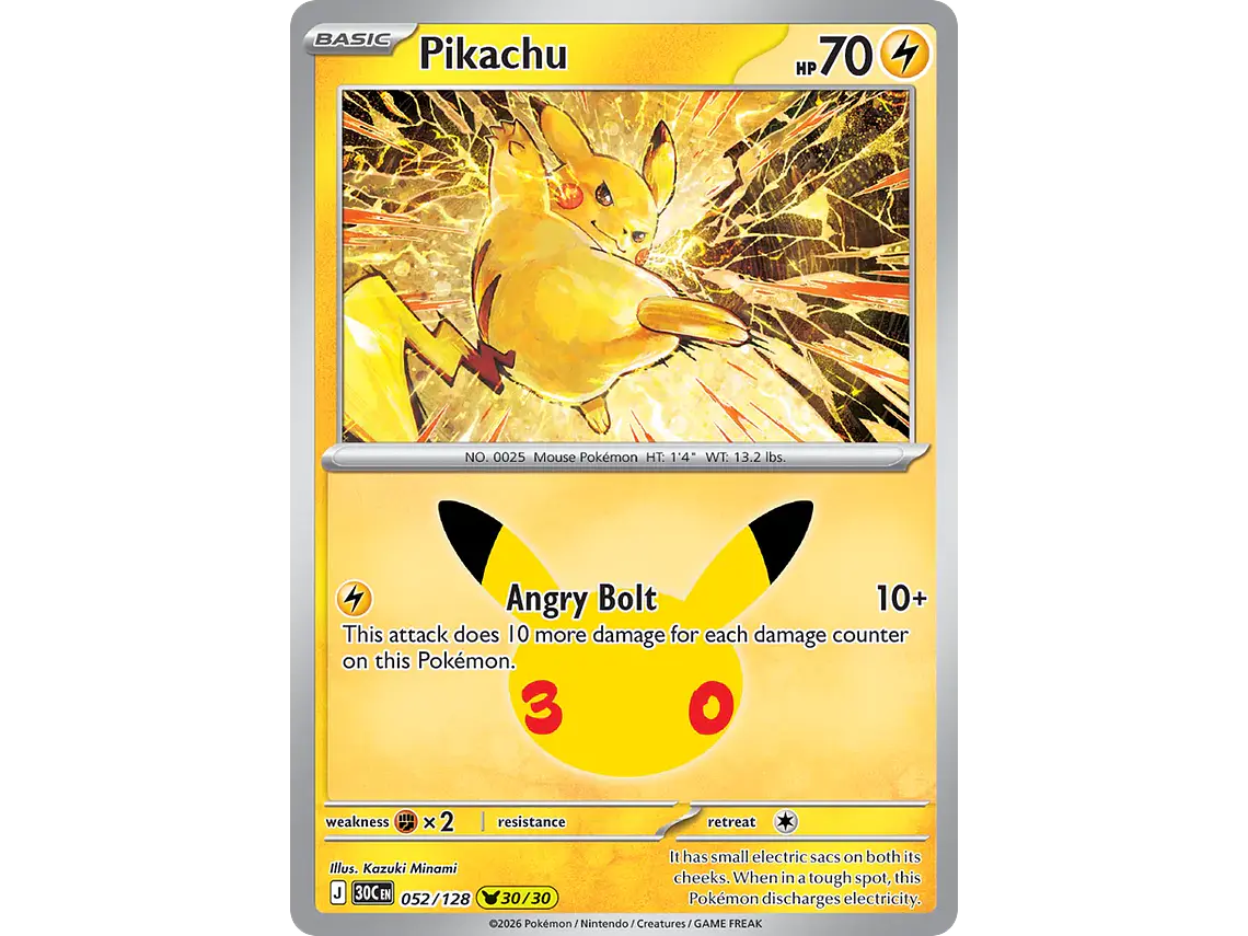 [052/128] [Pikachu] [30C] 1