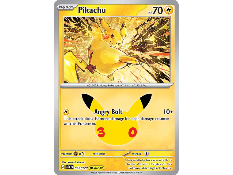 [052/128] [Pikachu] [30C] 1