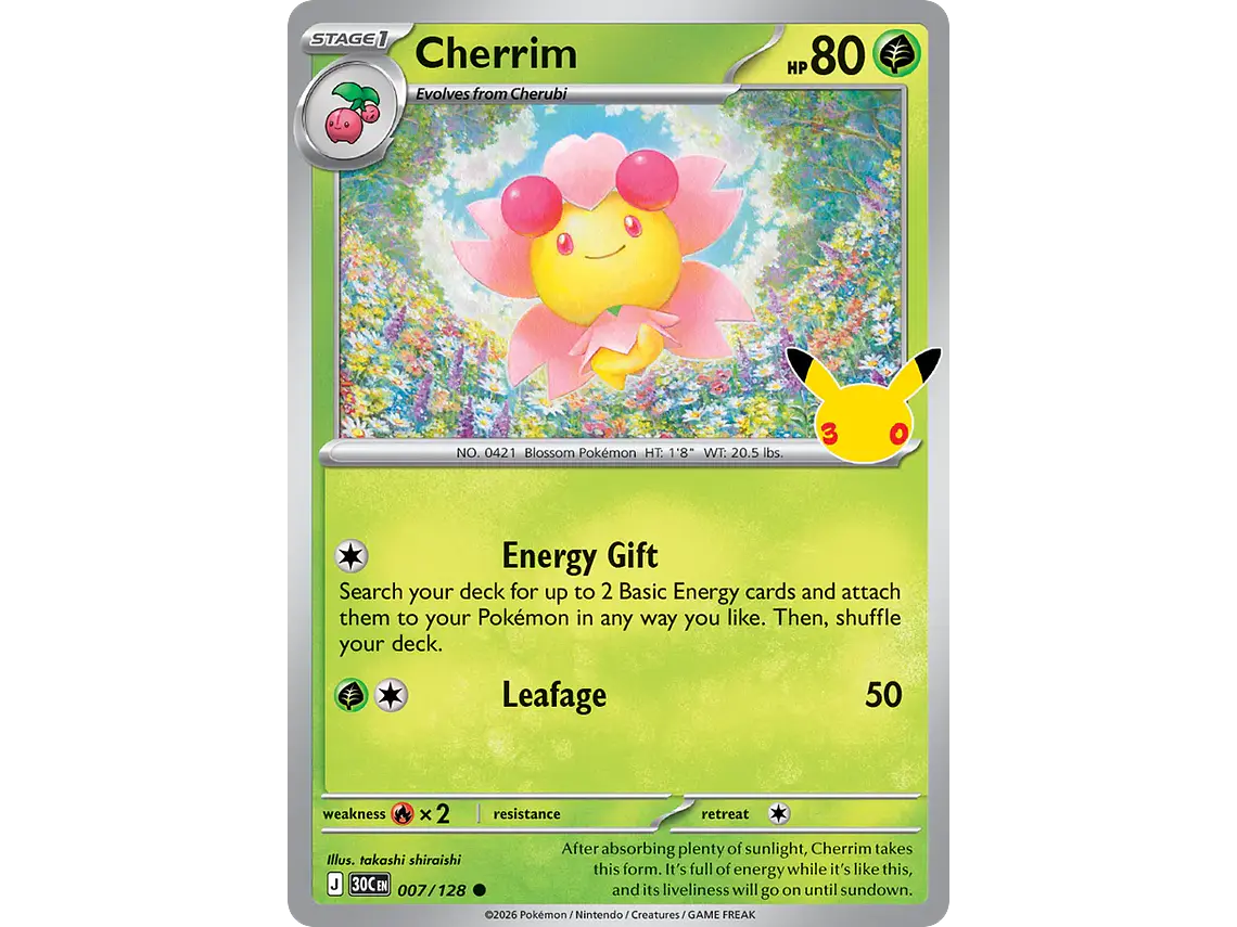[007/128] [Cherrim] [30C] 1