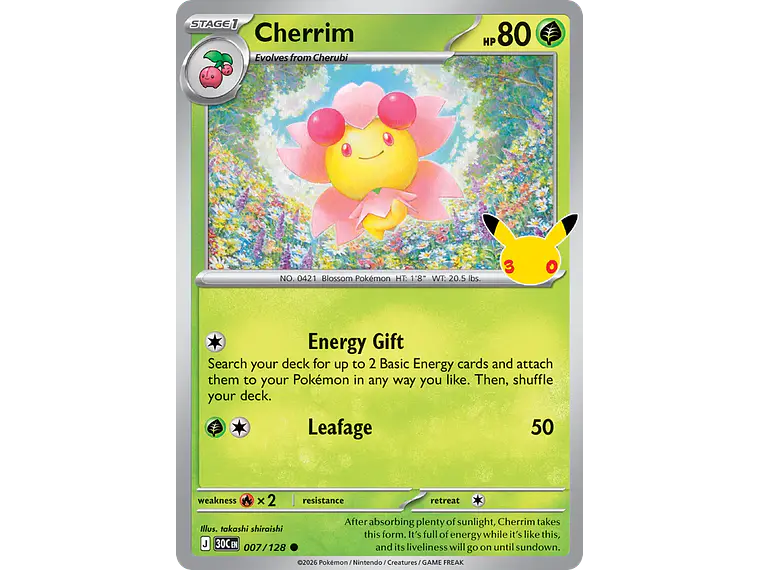 [007/128] [Cherrim] [30C] 1