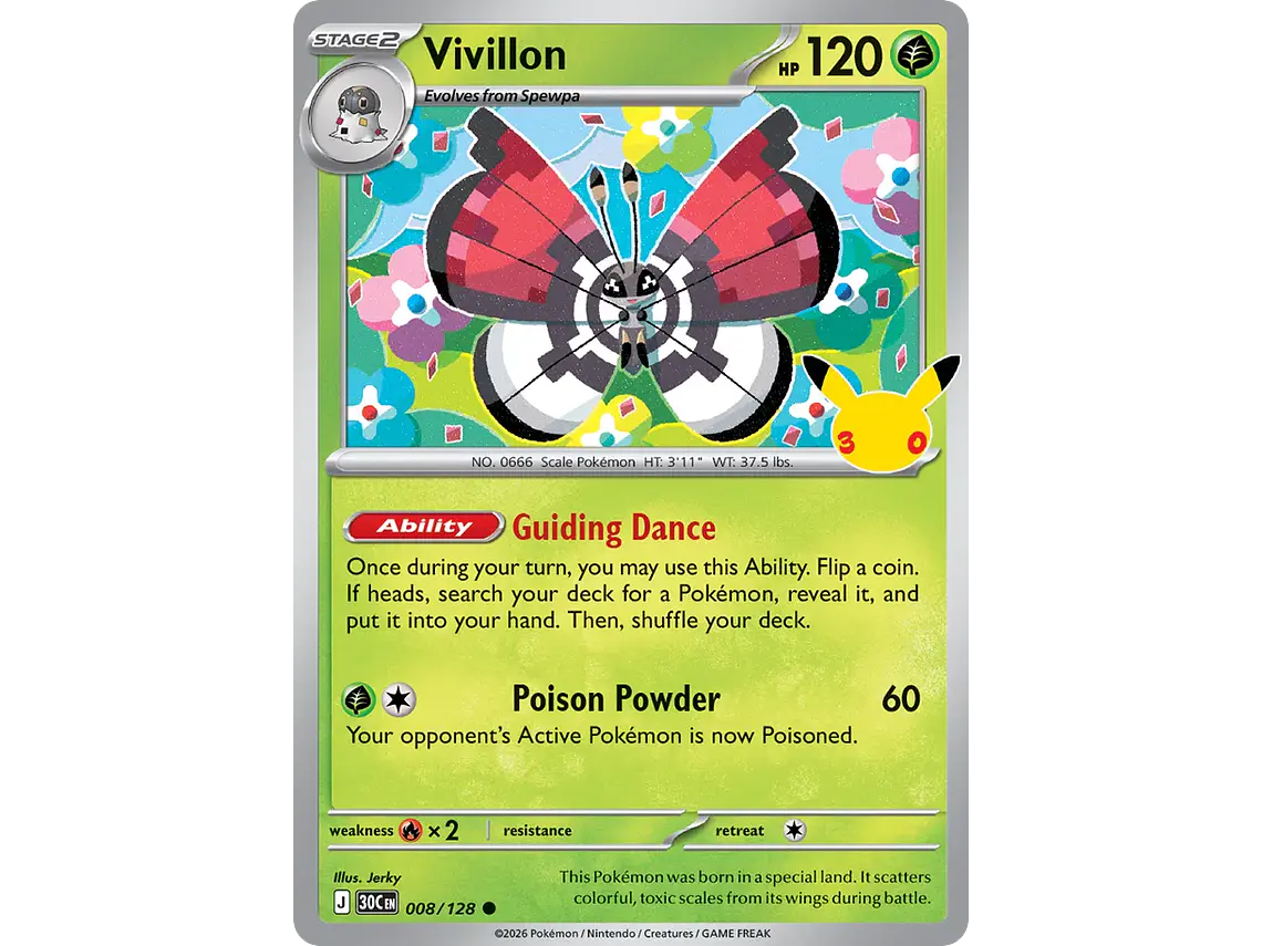 [008/128] [Vivillon] [30C] 1