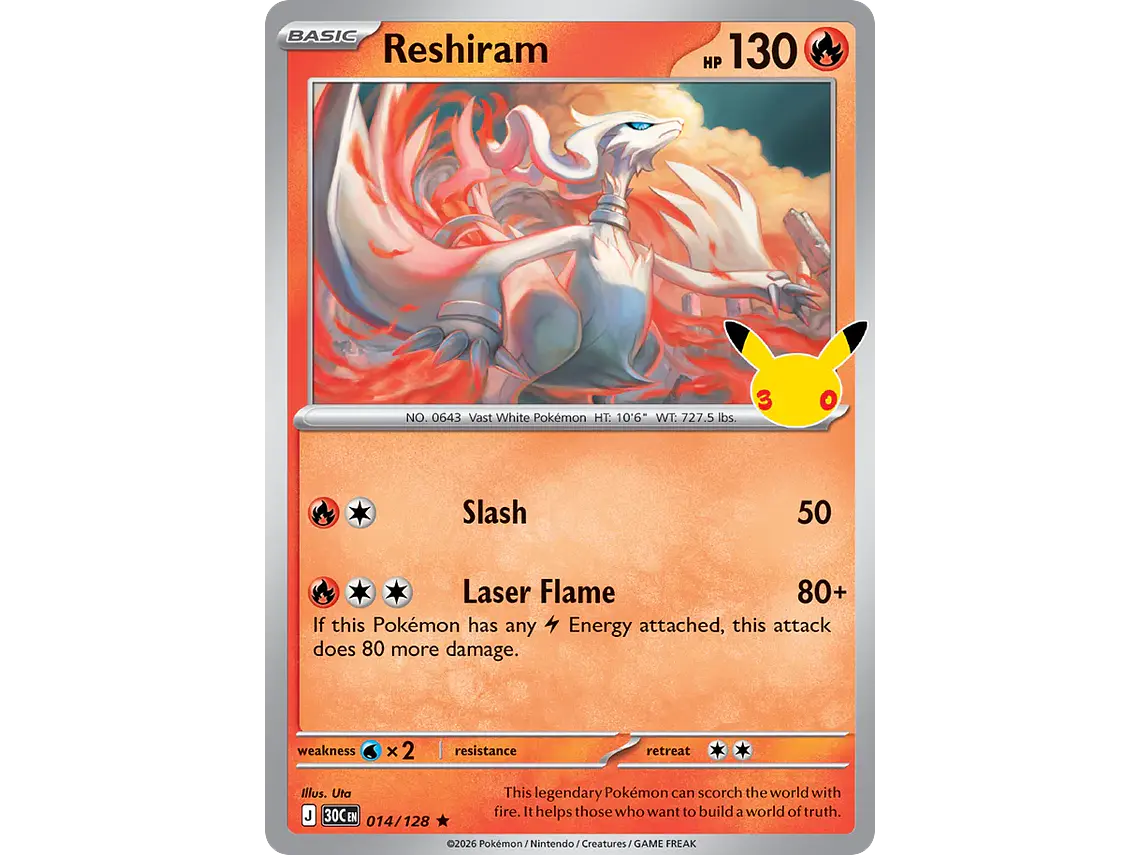 [014/128] [Reshiram] [30C] 1