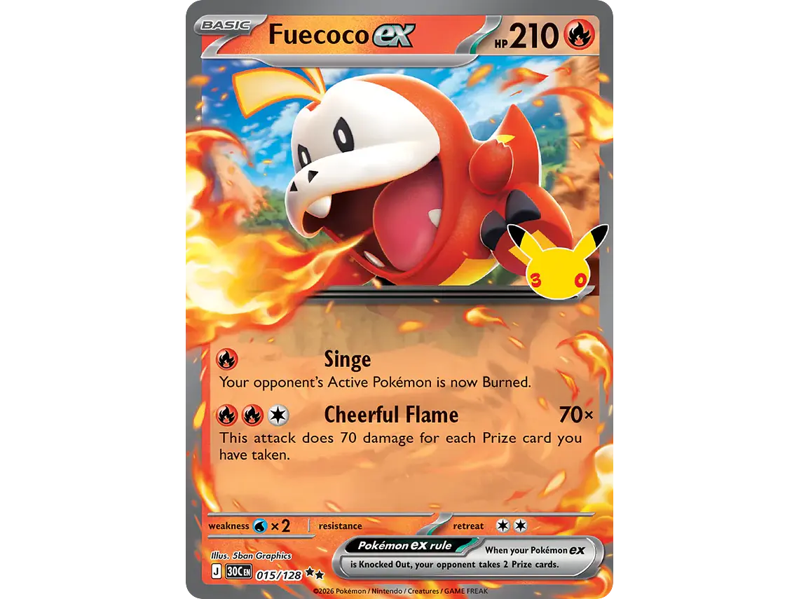 [015/128] [Fuecoco ex] [30C] 1