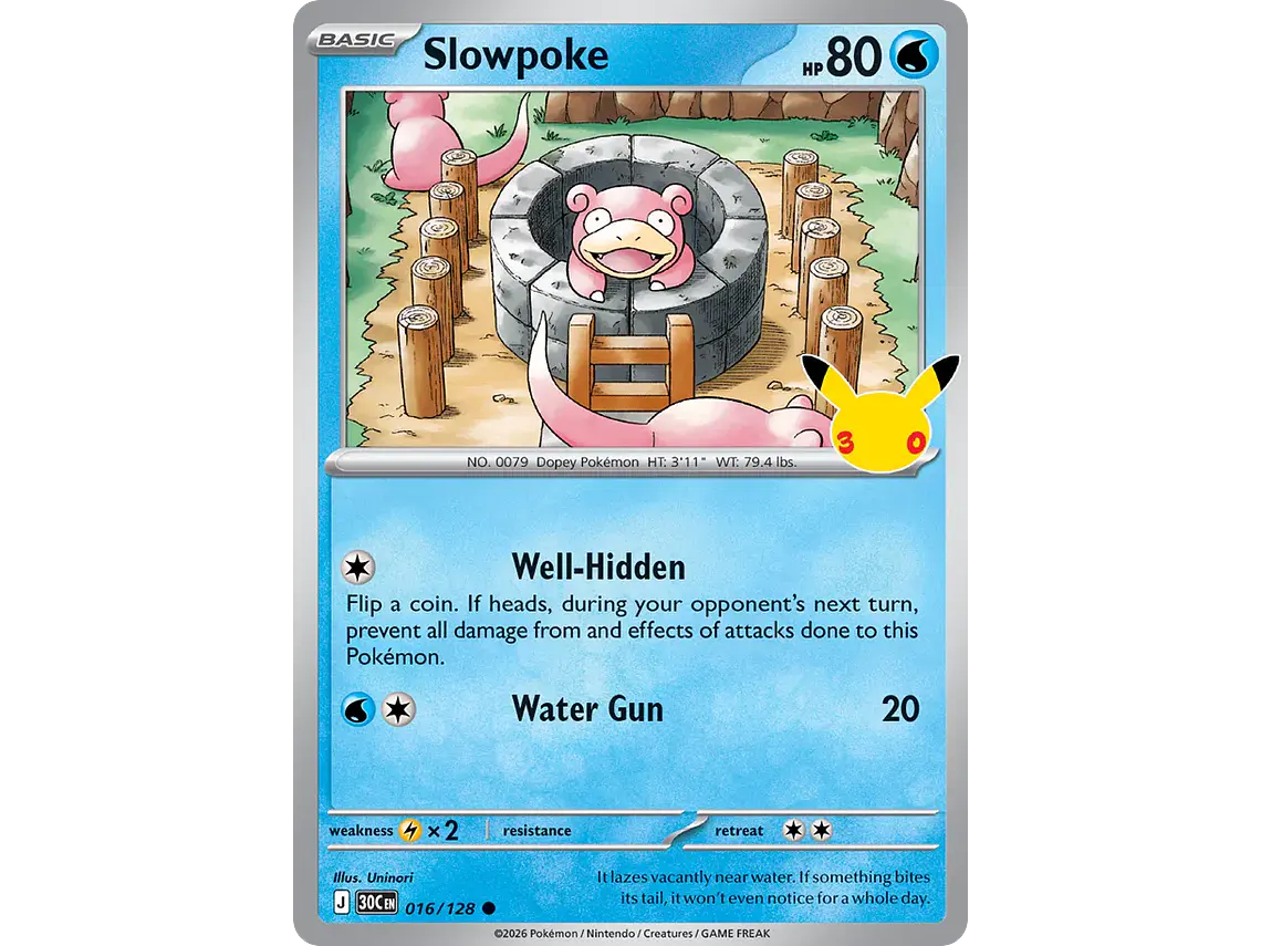 [016/128] [Slowpoke] [30C] 1