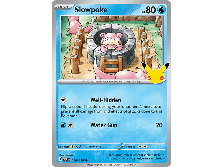[016/128] [Slowpoke] [30C] 1