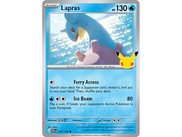 [017/128] [Lapras] [30C] 1