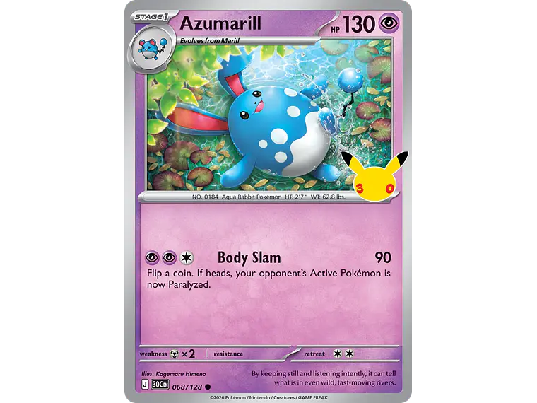 [068/128] [Azumarill] [30C] 1