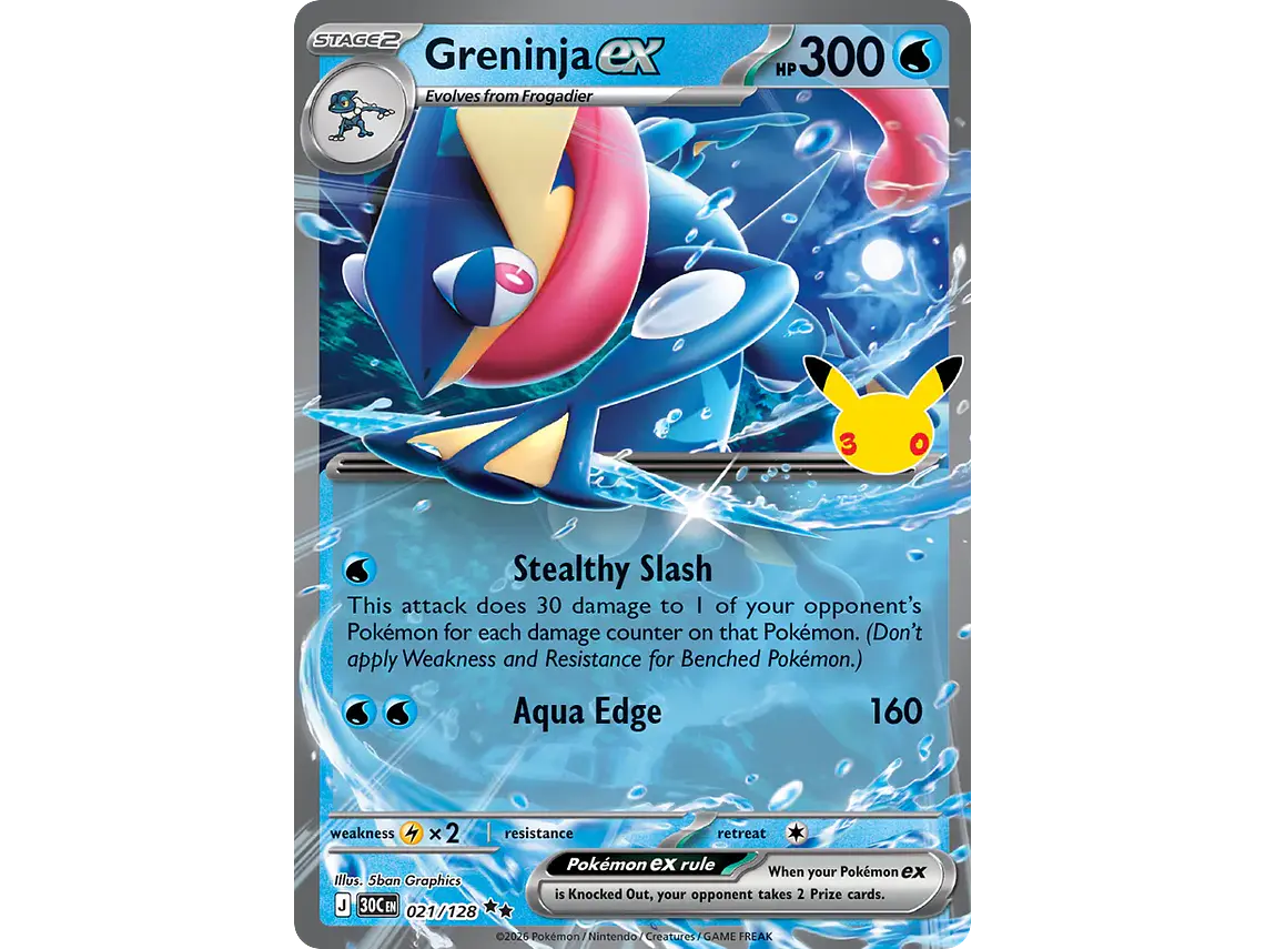 [021/128] [Greninja ex] [30C] 1
