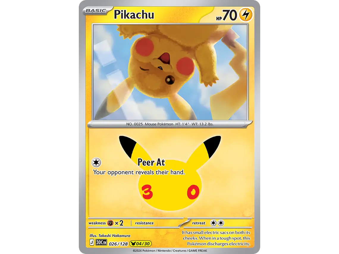 [026/128] [Pikachu] [30C] 1
