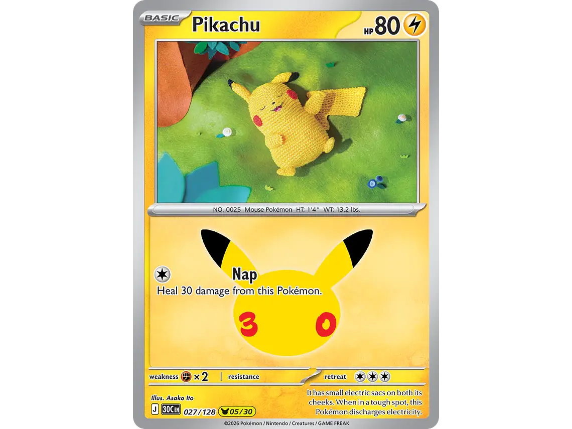 [027/128] [Pikachu] [30C] 1