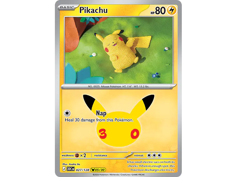 [027/128] [Pikachu] [30C] 1