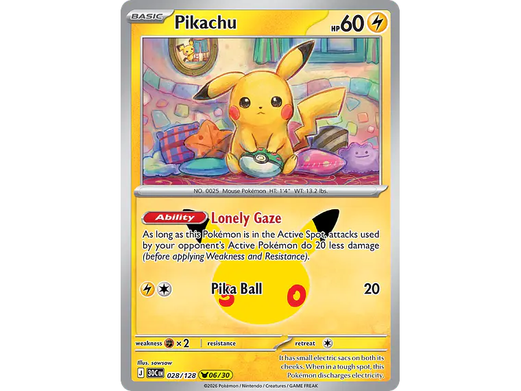 [028/128] [Pikachu] [30C] 1