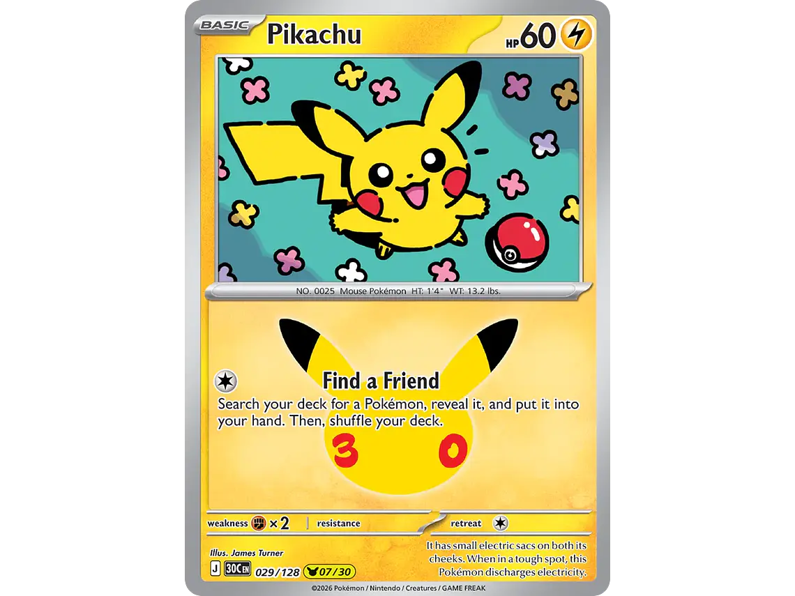 [029/128] [Pikachu] [30C] 1