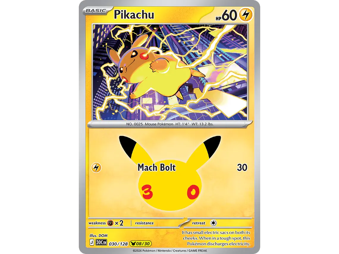 [030/128] [Pikachu] [30C] 1