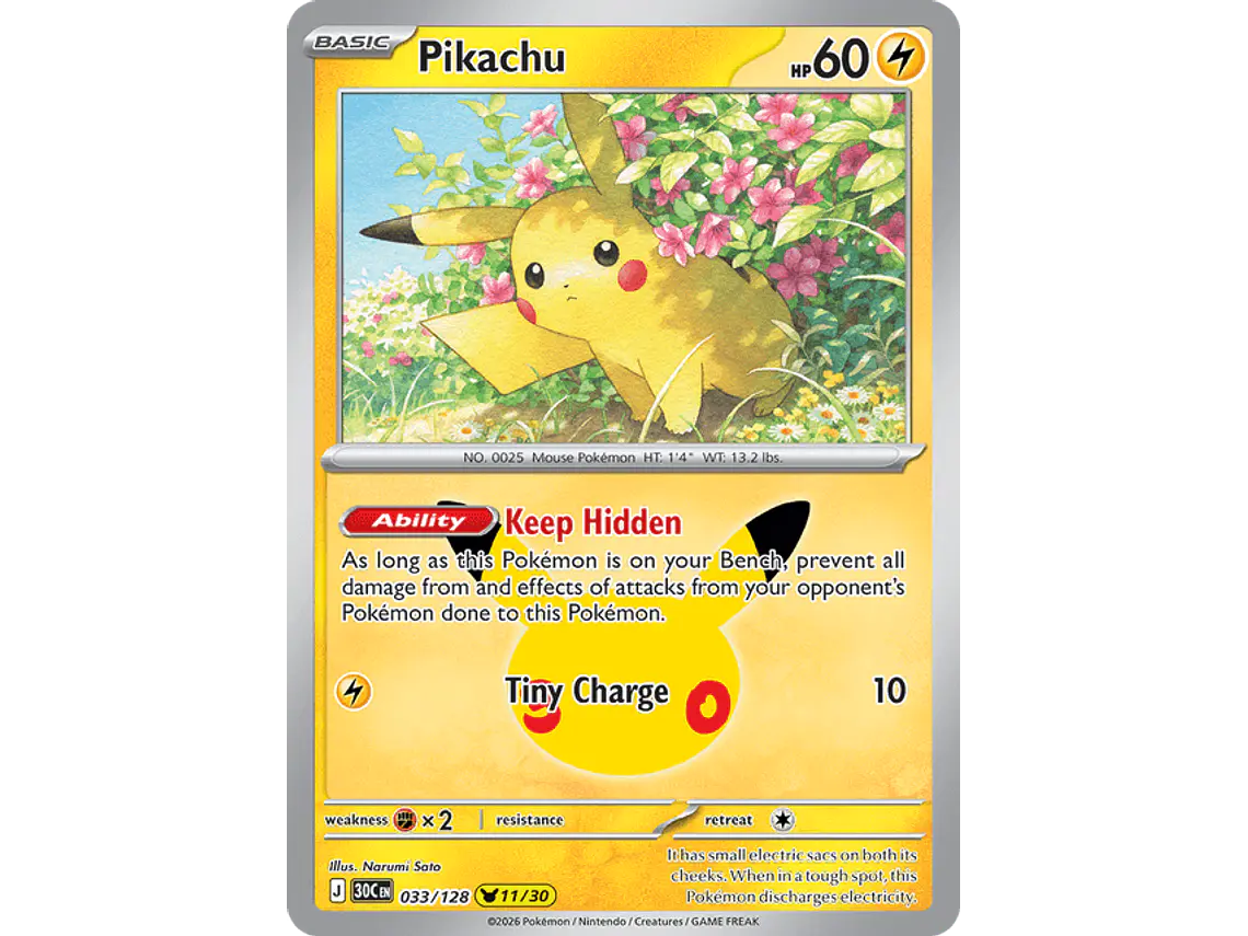 [033/128] [Pikachu] [30C] 1