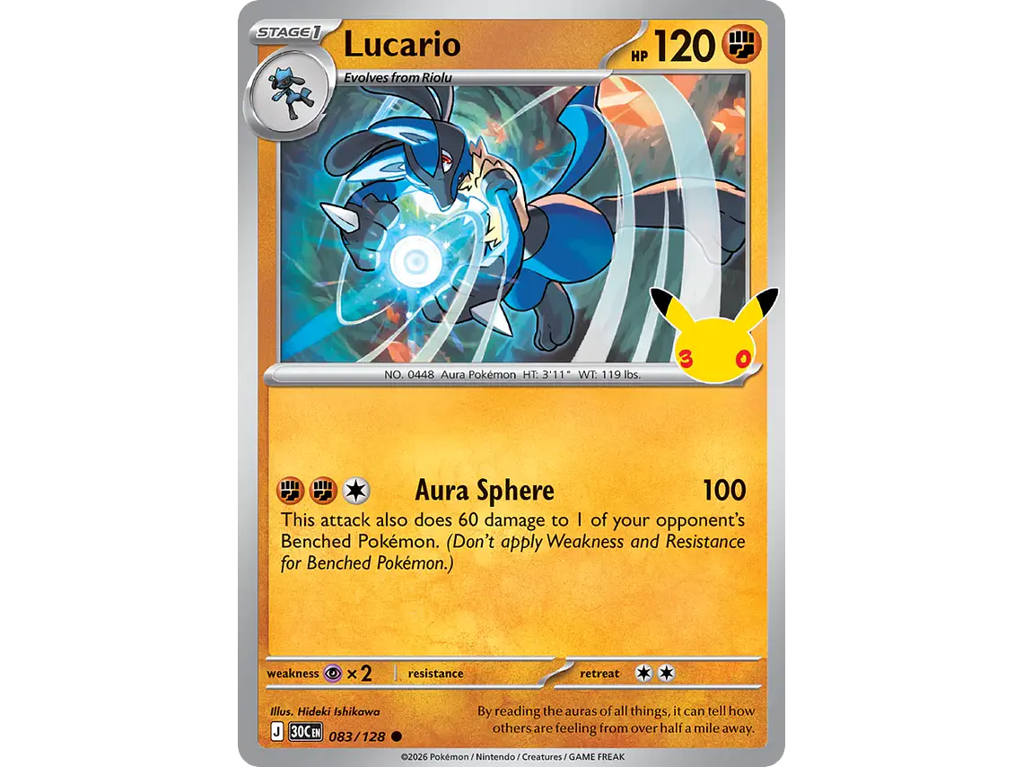 [083/128] [Lucario] [30C] 1